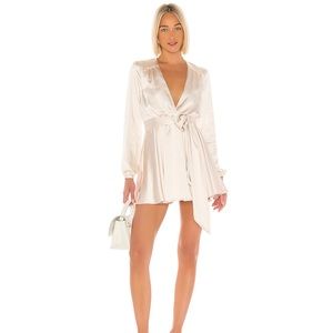 NEW Lovers + Friends Ivy Dress in Champagne Sz S